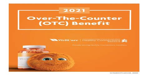 Over the Counter Benefit. . Wellcare over the counter